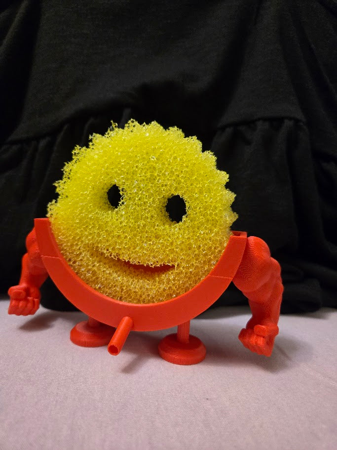 Scrub Daddy skips leg day